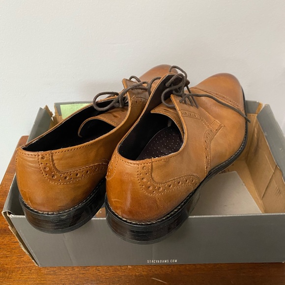 Stacy Adams Men’s brown dress shoes - Picture 3 of 5